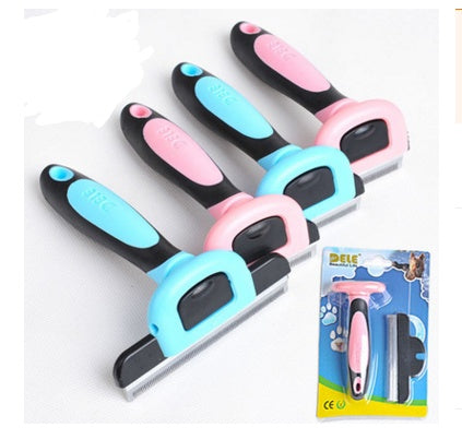 🐾 Pet Hair Removal Comb – Keep Your Home Clean & Pets Healthy 🐕🐈