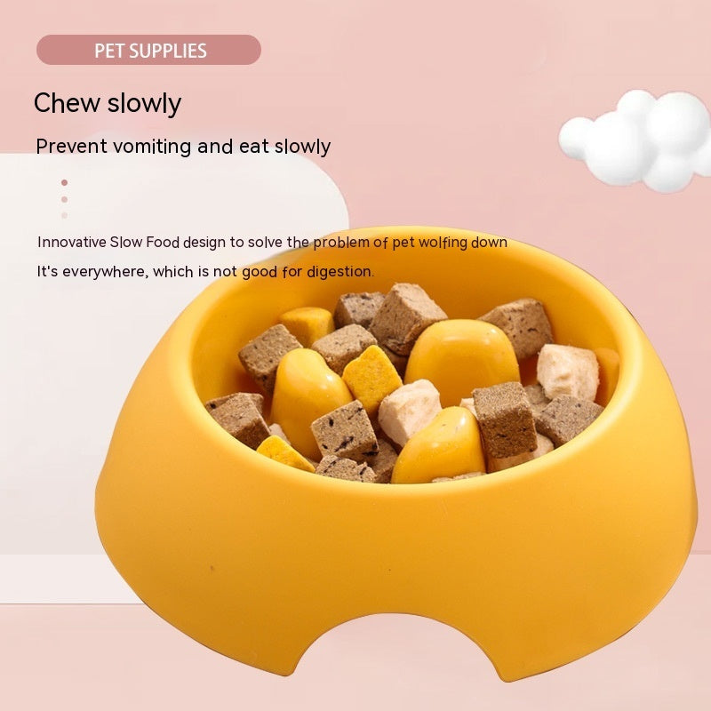 🐾Pet Dog Slow Food Bowl Feeder – Anti-Choking Puzzle Feeding Dish 🐶🍲