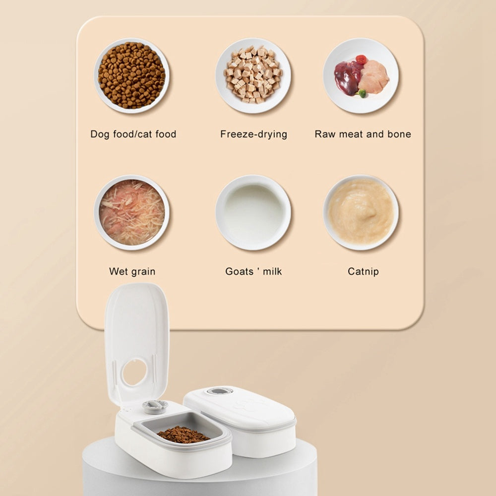 🍽️ Automatic Pet Feeder – Smart Food & Water Dispenser for Cats & Dogs 🐕🐈