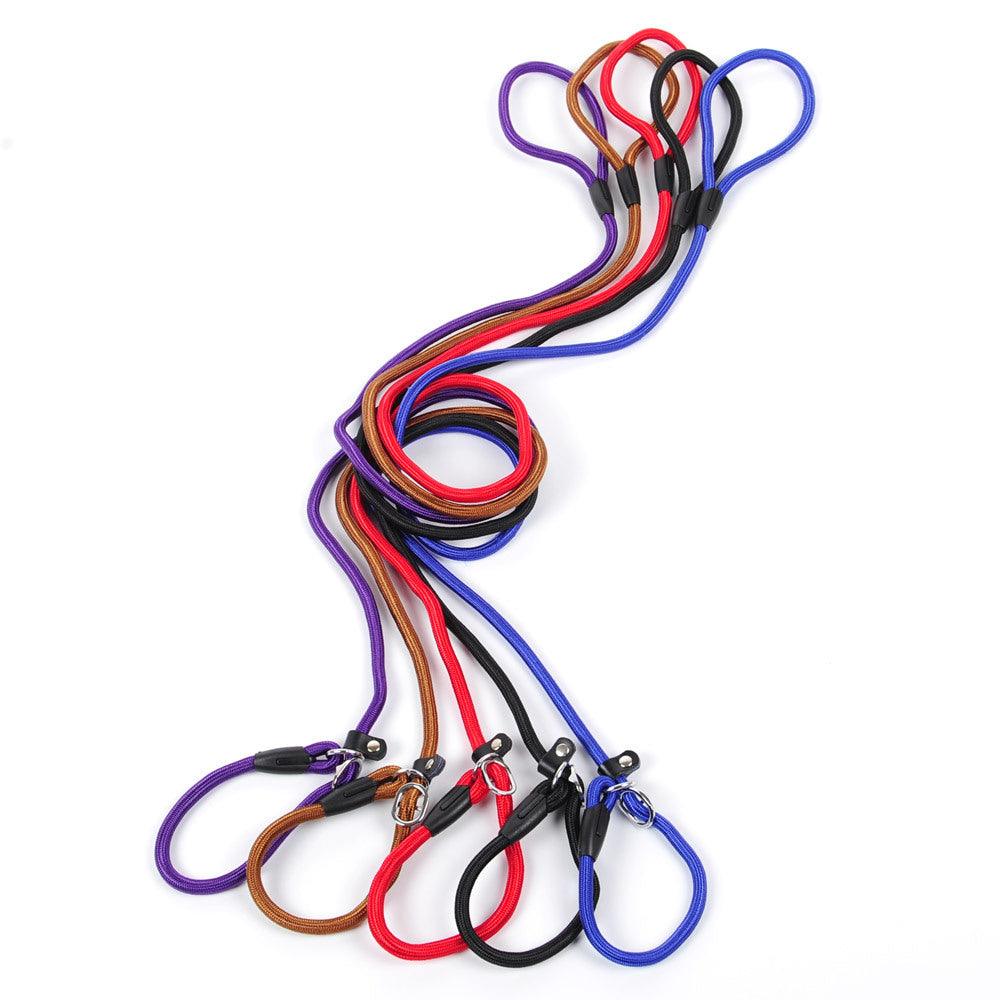 🐾 Ultimate Control Nylon Dog Leash – Adjustable Strong Training Lead for Small, Medium & Large Dogs (150cm) - PAWLUX Best Pet Supplies 