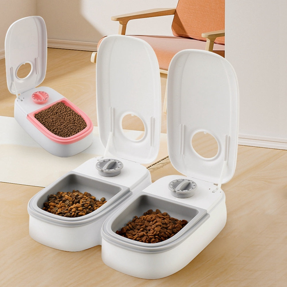 🍽️ Automatic Pet Feeder – Smart Food & Water Dispenser for Cats & Dogs 🐕🐈