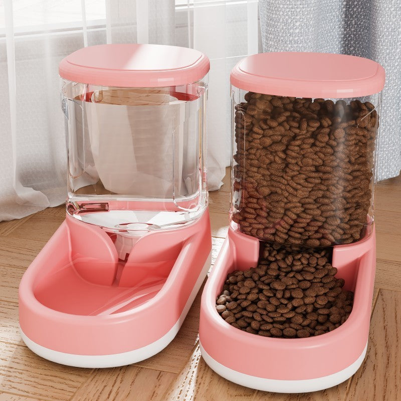 🛒Cat Water Fountain & Dog Automatic Pet Feeder – Fresh Flowing Water & Smart Feeding 🐶💧🐱