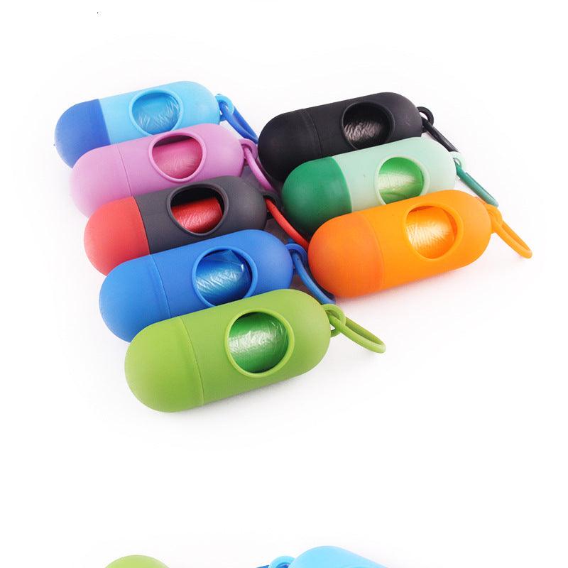 🐾 Portable Pet Waste Bag Dispenser with Trash Box – Dog Poop Bag Holder with Refill Bags!! 🐶🐕 - PAWLUX Best Pet Supplies 