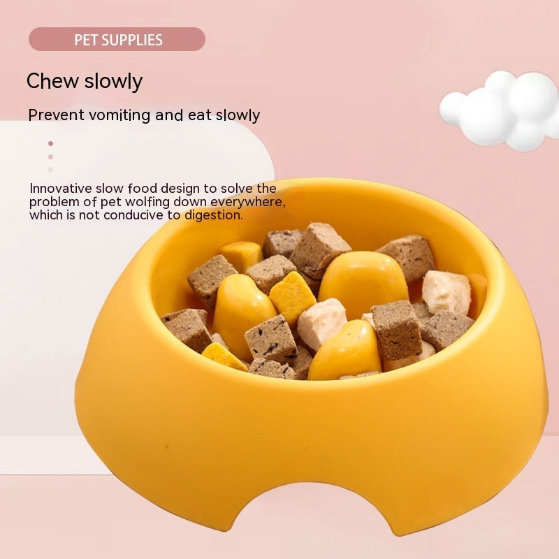 🐾Pet Dog Slow Food Bowl Feeder – Anti-Choking Puzzle Feeding Dish 🐶🍲