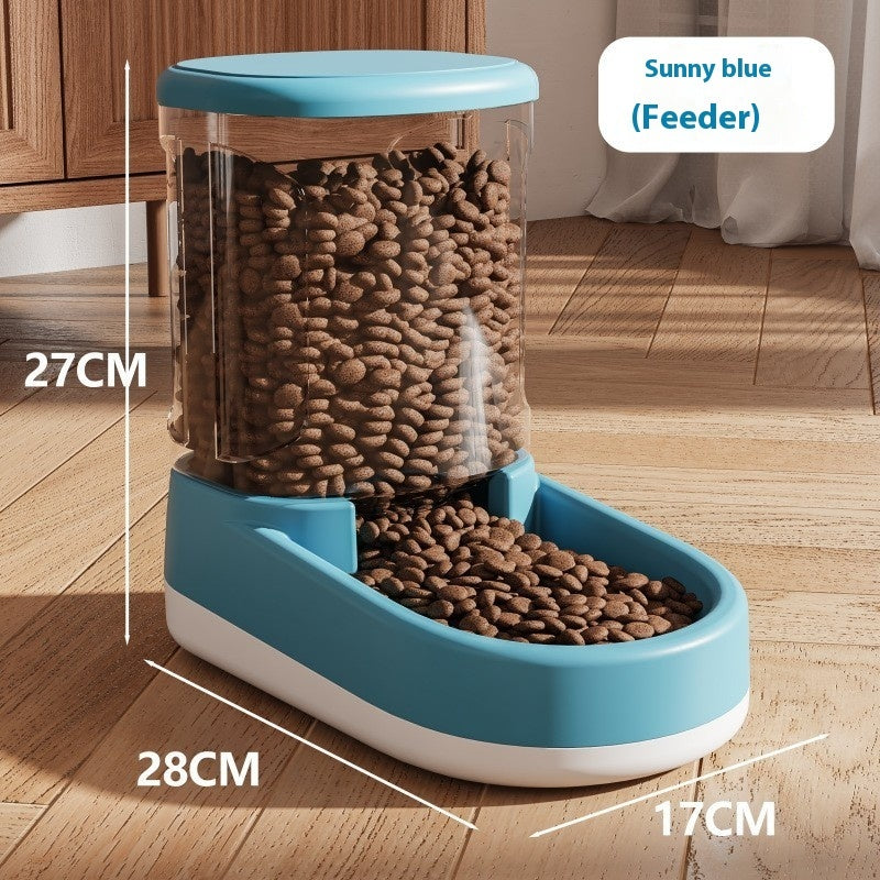 🛒Cat Water Fountain & Dog Automatic Pet Feeder – Fresh Flowing Water & Smart Feeding 🐶💧🐱