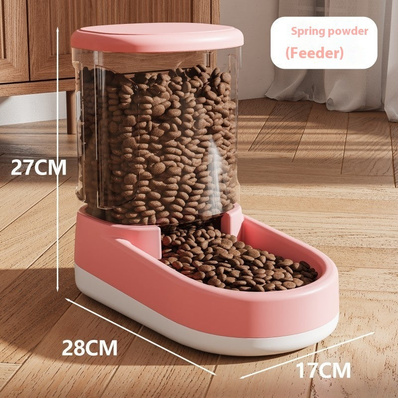 🛒Cat Water Fountain & Dog Automatic Pet Feeder – Fresh Flowing Water & Smart Feeding 🐶💧🐱