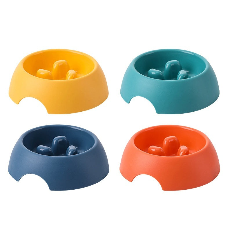 🐾Pet Dog Slow Food Bowl Feeder – Anti-Choking Puzzle Feeding Dish 🐶🍲