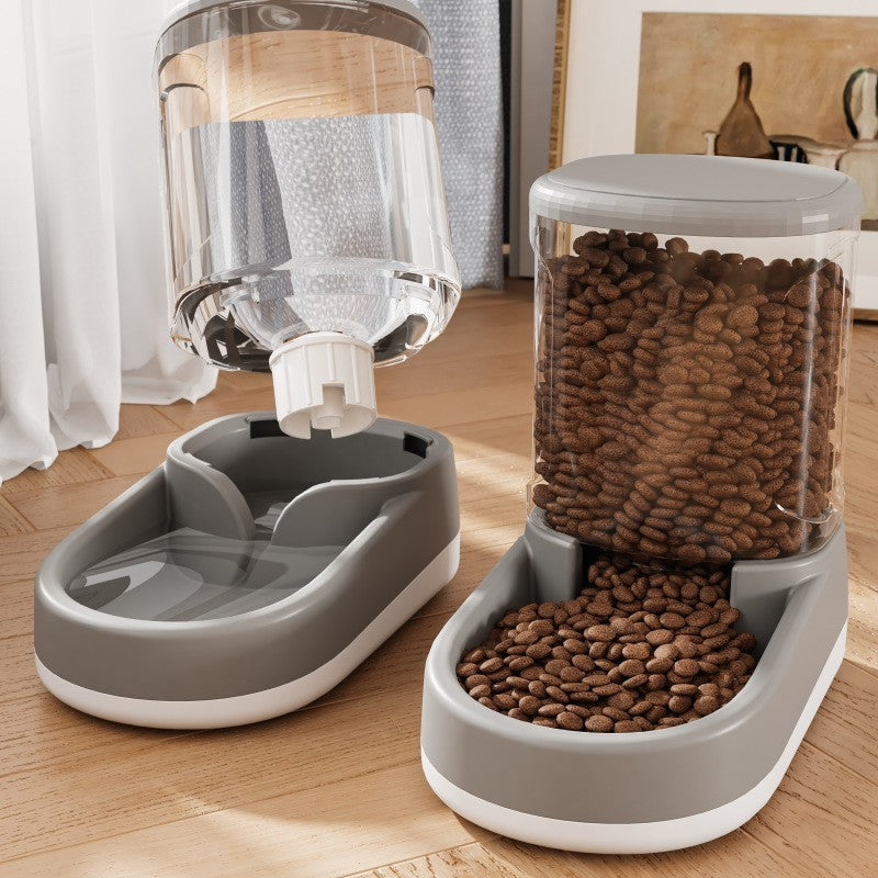 🛒Cat Water Fountain & Dog Automatic Pet Feeder – Fresh Flowing Water & Smart Feeding 🐶💧🐱