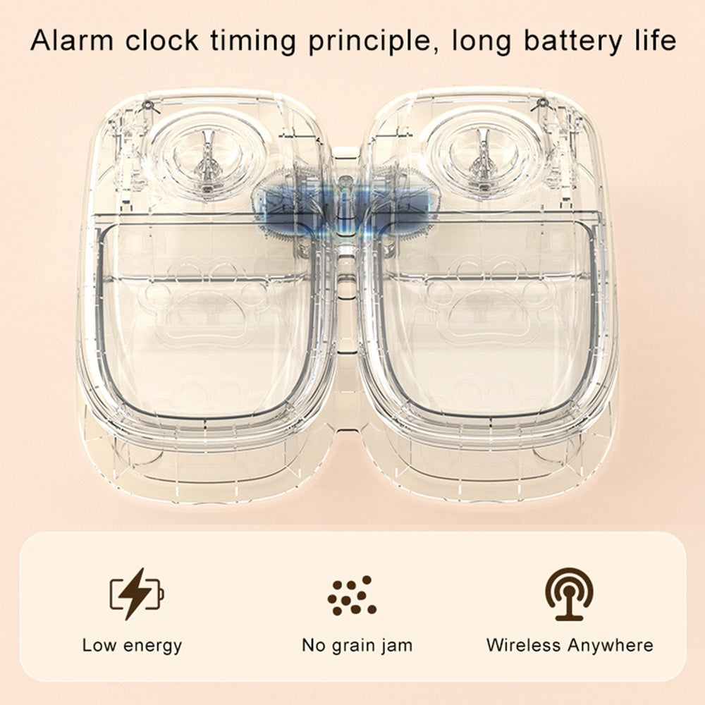 🍽️ Automatic Pet Feeder – Smart Food & Water Dispenser for Cats & Dogs 🐕🐈