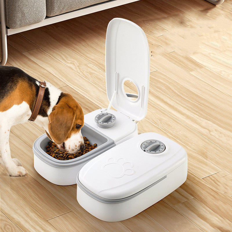 🍽️ Automatic Pet Feeder – Smart Food & Water Dispenser for Cats & Dogs 🐕🐈